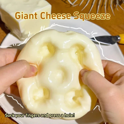 Viral Squishy Cheese Cube 🧀 Super Satisfying Stress Relief Fidget Toy